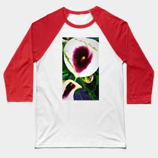 Calla ‘Picasso’ Lillies Baseball T-Shirt